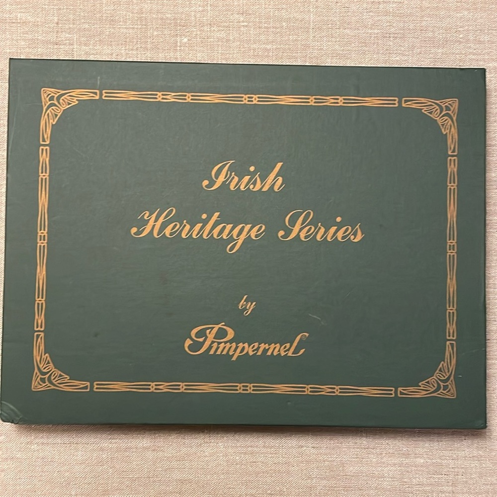 Vintage Pimpernel Irish Heritage Series Placemat Set
